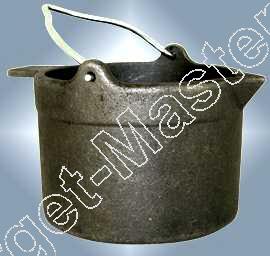 LYMAN  -  Smelt Pot  -  CAST IRON LEAD POT